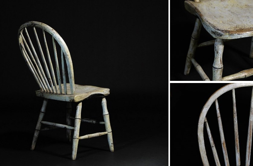 painted yealmpton chair