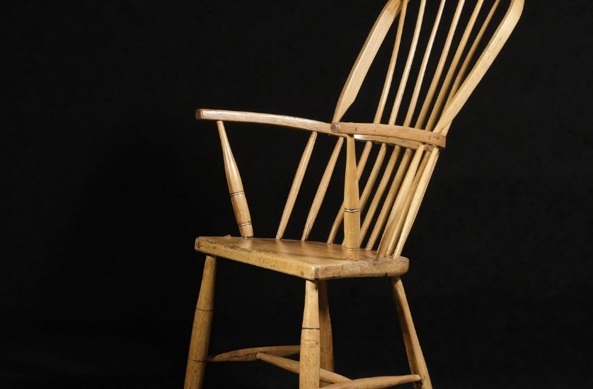 cornish stick back windsor armchair