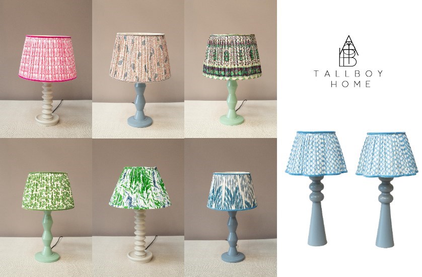 tallboy lampshades